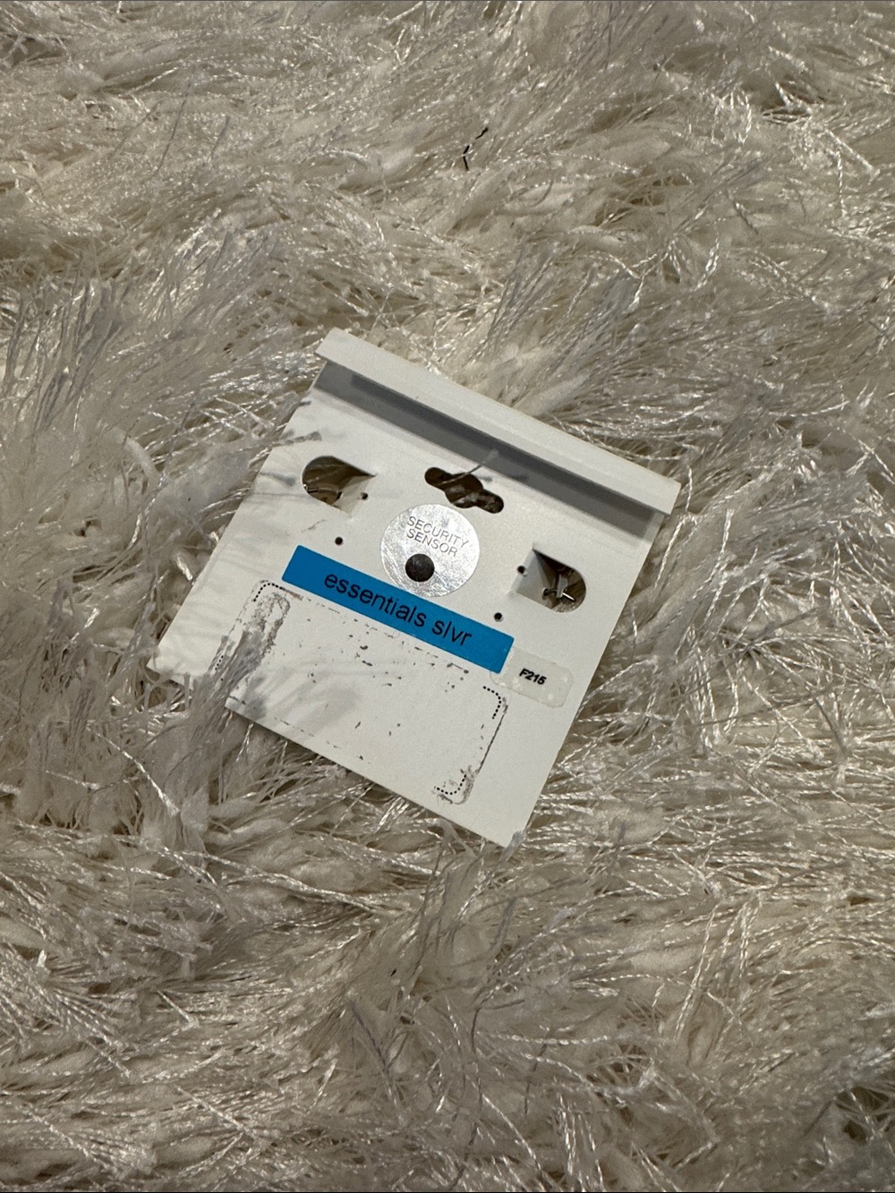 Essentials Silver earring hoops - Picture 2 of 5